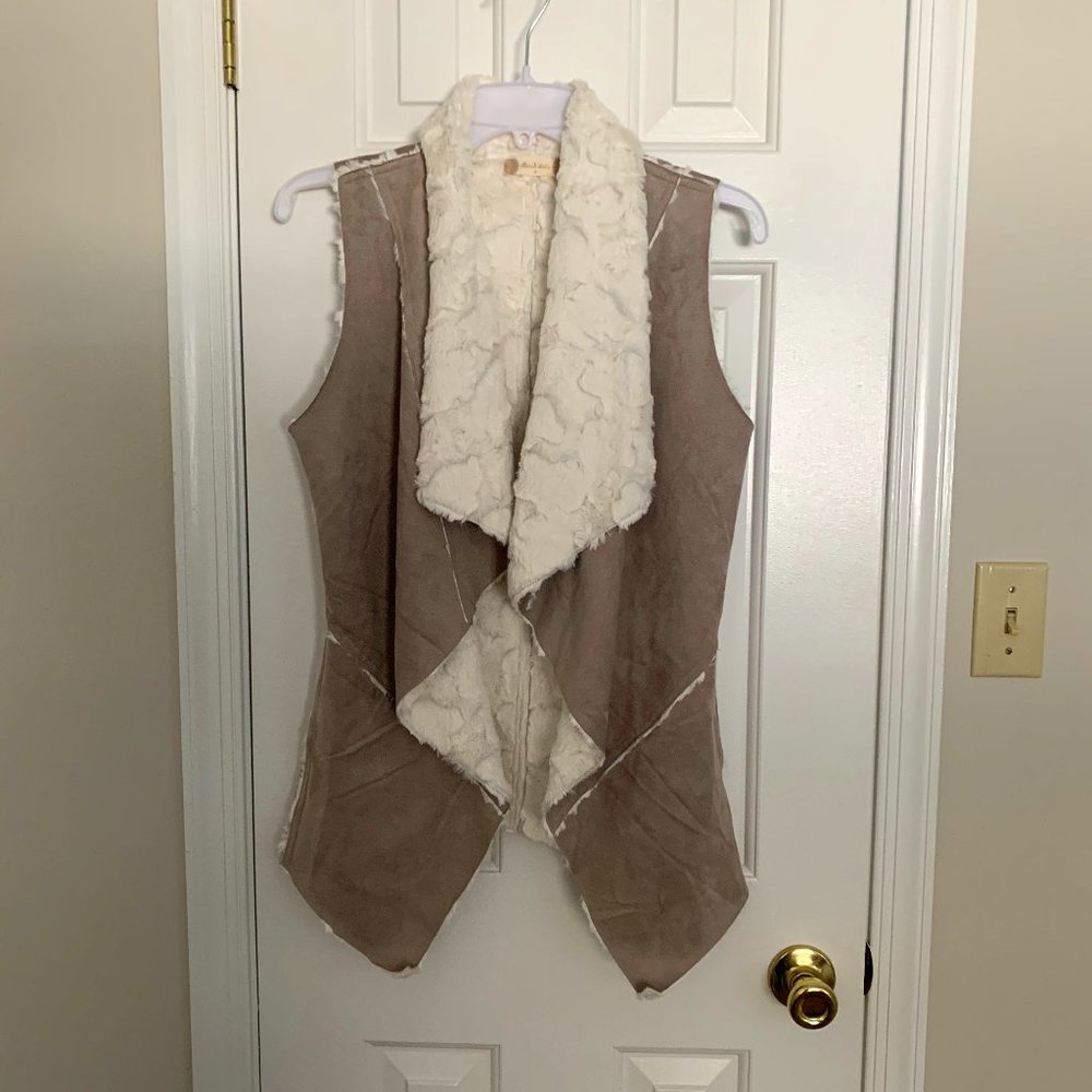 Altar'd State soft faux suede vest